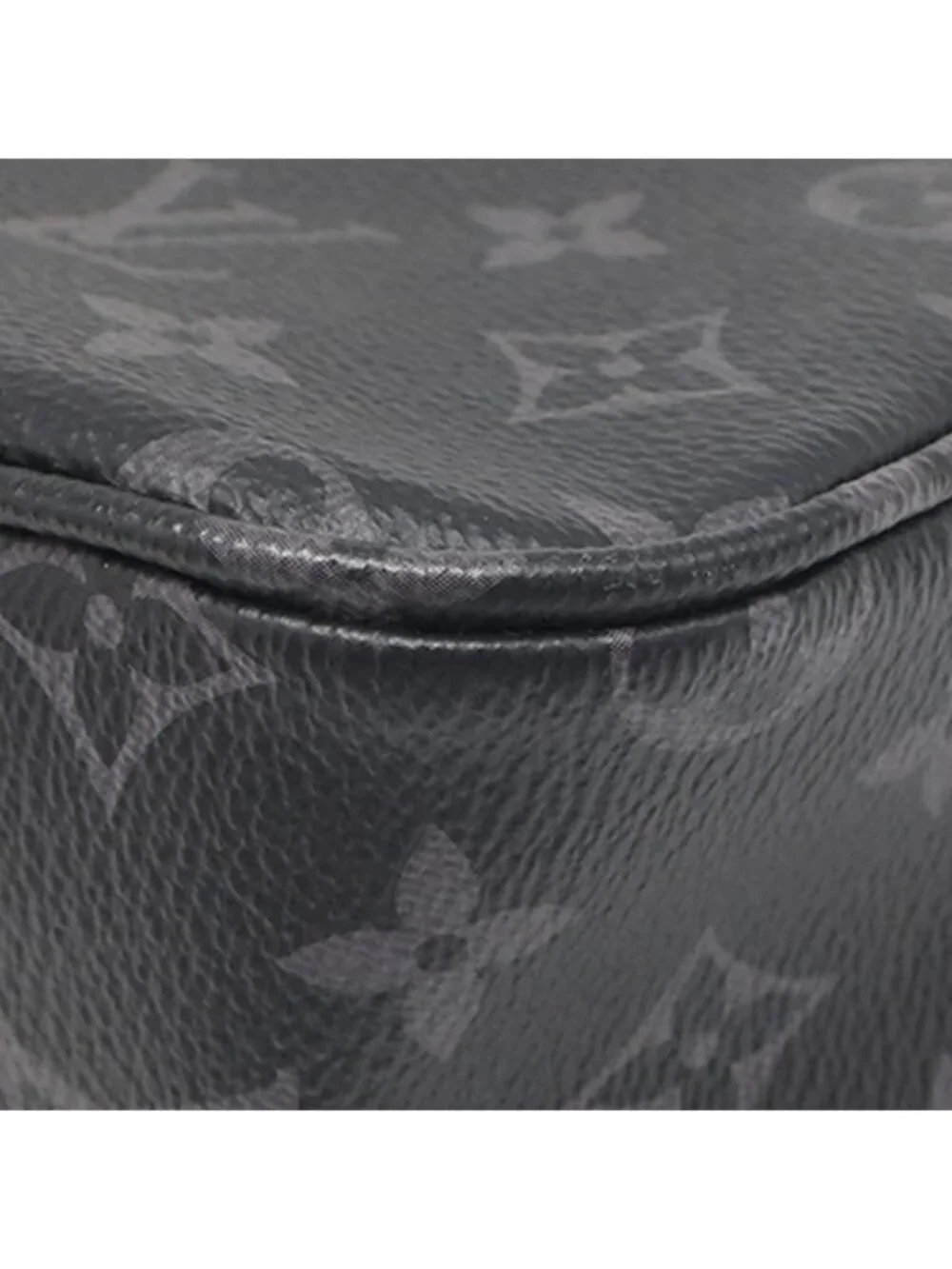 Louis Vuitton Shoulder Bag Pochette Accessoires XL Monogram Eclipse Black